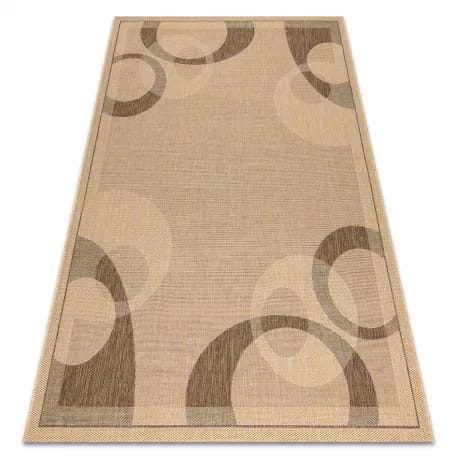 DYWAN SZNURKOWY SIZAL FLOORLUX 20078 mais / coffeee – zdjęcie 1