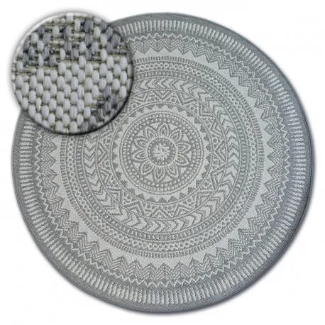 Dywan koło SZNURKOWY SIZAL FLAT 48695/637 WITRAŻ – zdjęcie 1
