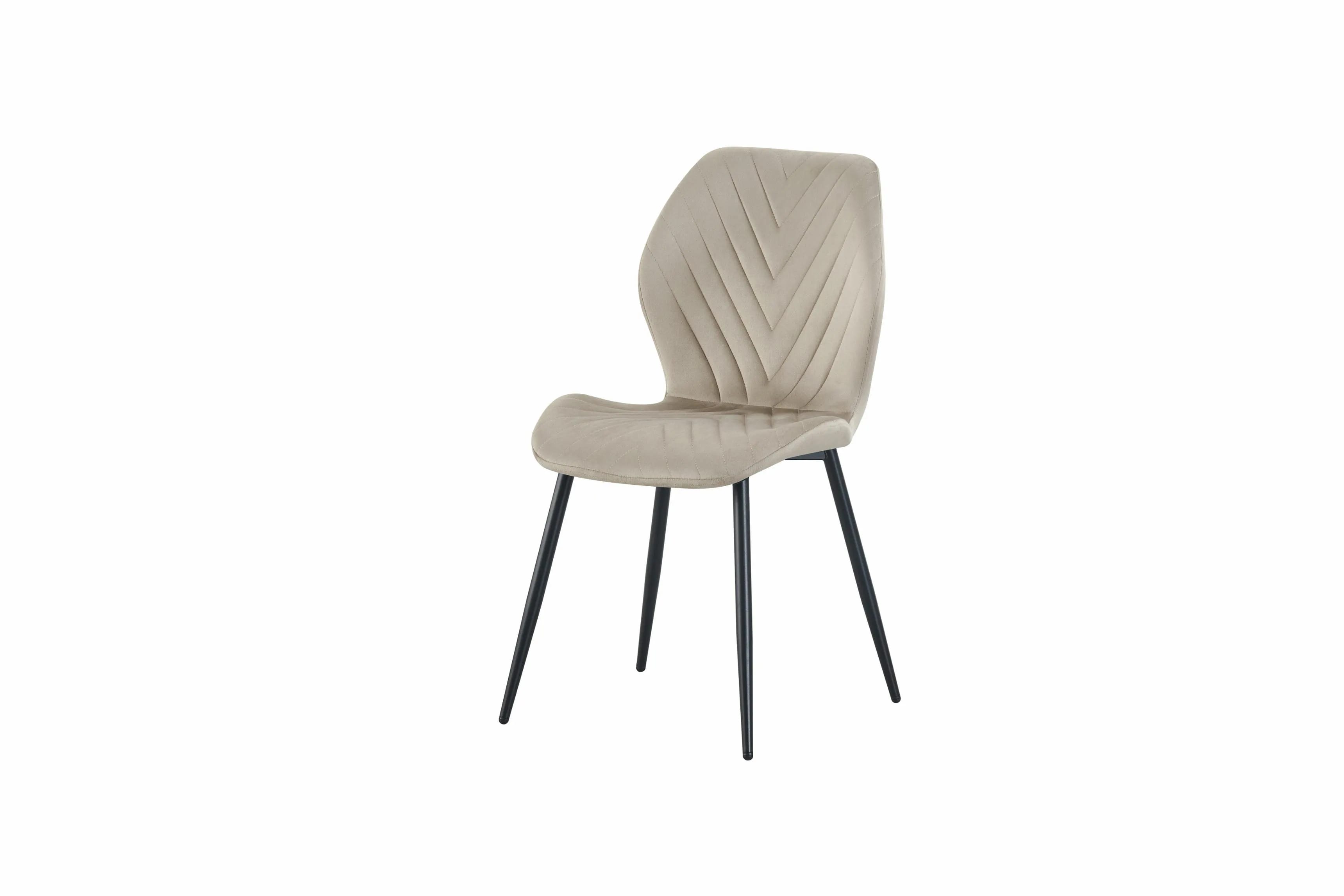 KT120 Krzesło Zoya JOD VEL Taupe – zdjęcie 1