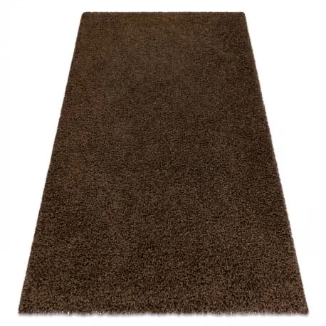 Dywan SOFFI shaggy 5cm brązowy – zdjęcie 1