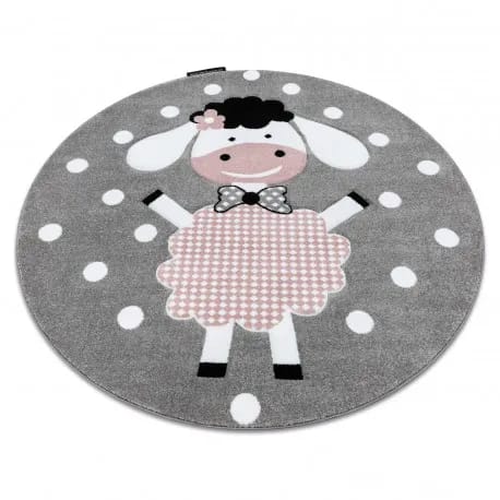 Dywan PETIT DOLLY OWCA, OWIECZKA koło – zdjęcie 1