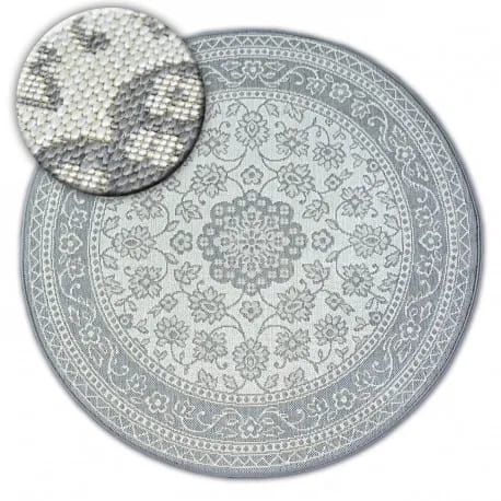 Dywan koło SZNURKOWY SIZAL FLAT 48691/637 WITRAŻ – zdjęcie 1