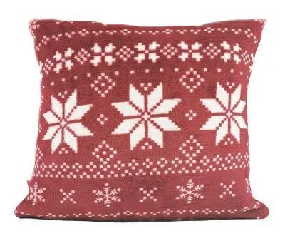 Poszewka NORDICO 40x40 wz01 CZERWONY – zdjęcie 1