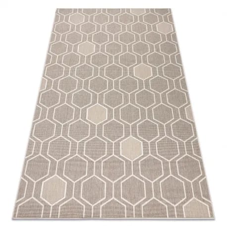 Dywan SPRING 20404558 Hexagon sznurkowy, pętelkowy – zdjęcie 1