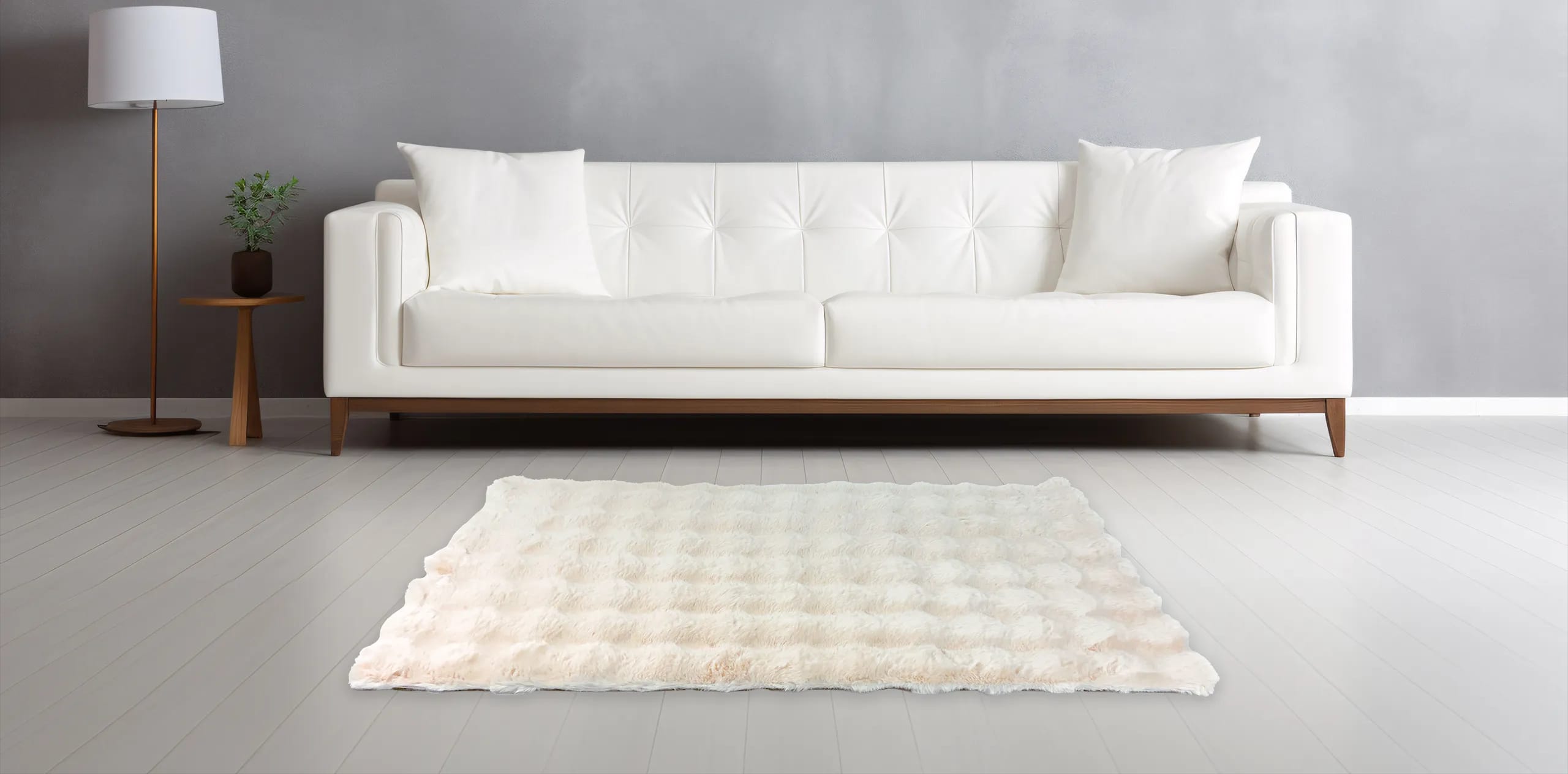 Dywan Bubble 120x160 ecru – zdjęcie 1