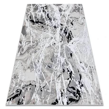 Dywan GLOSS nowoczesny 8488 37 Abstrakcja stylowy, glamour beż / szary – zdjęcie 1