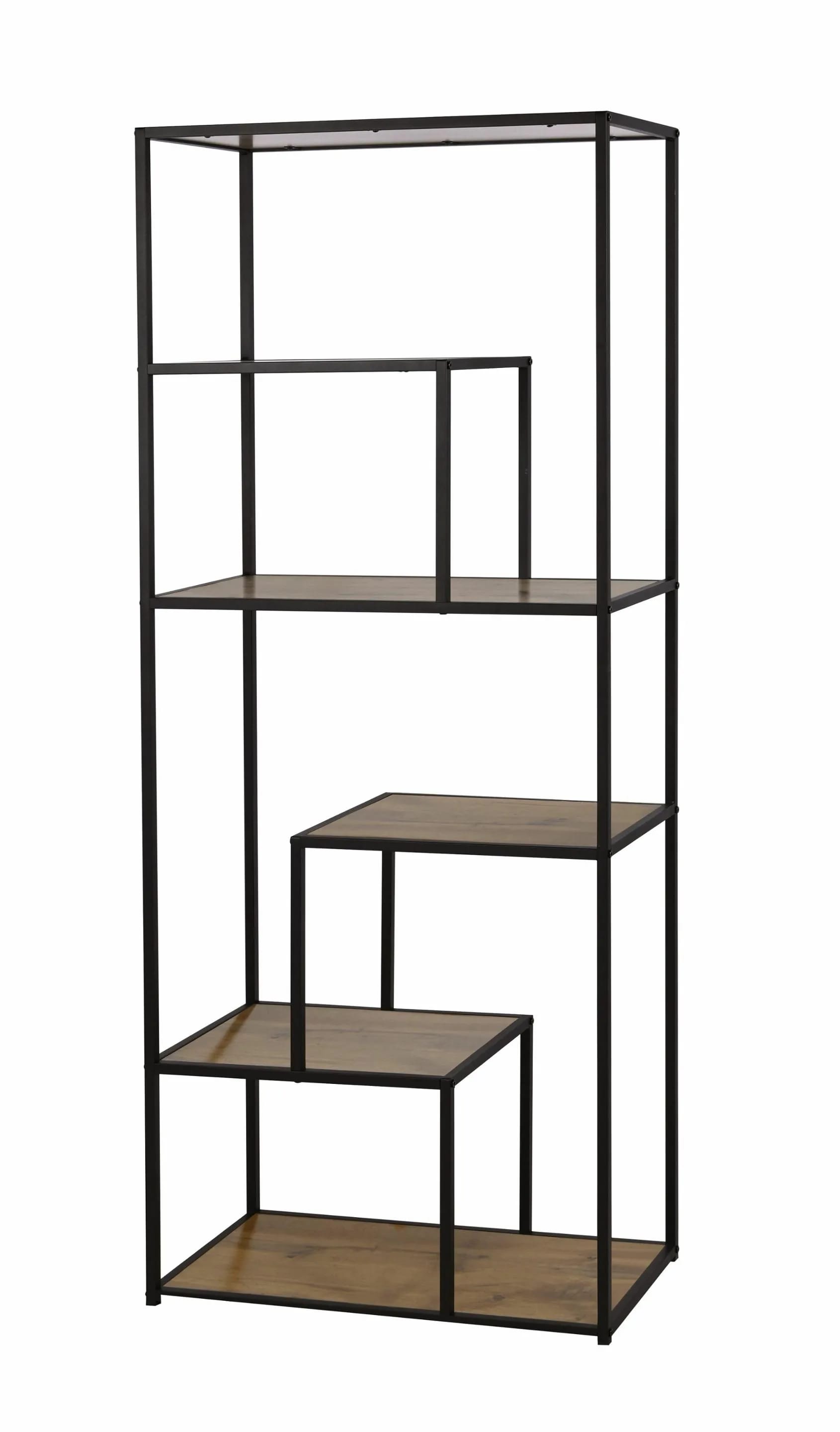 RL105 Regał loftowy 70x33x170cm Dąb – zdjęcie 1