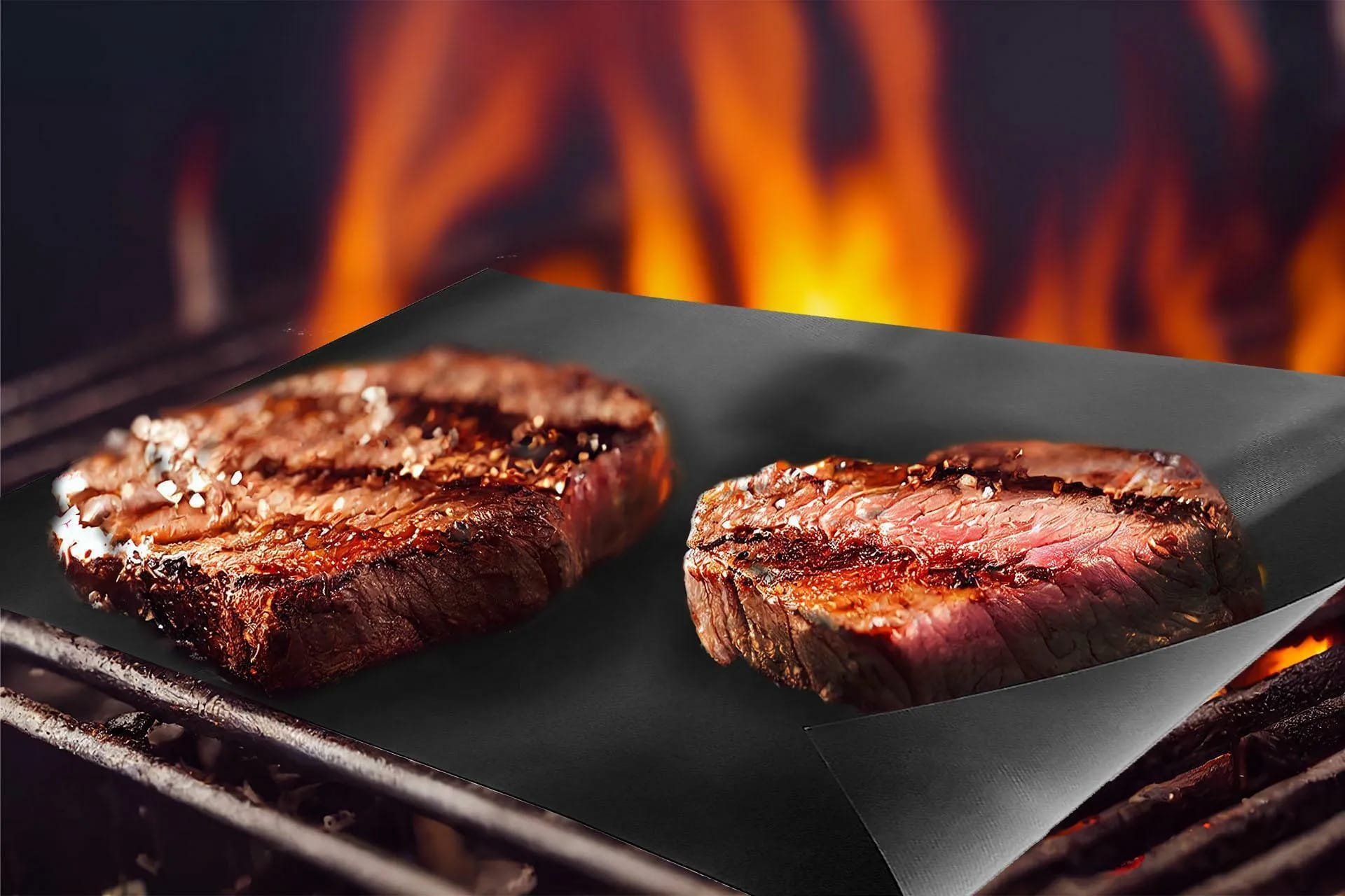 M06 Mata grill. tefl. 40x33 cm - zestaw – zdjęcie 1