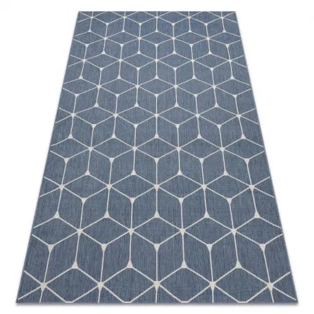 Dywan SZNURKOWY SIZAL FLAT 48721/591 KOSTKI 3D – zdjęcie 1