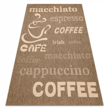 DYWAN SZNURKOWY SIZAL FLOORLUX 20645 coffee / natural – zdjęcie 1