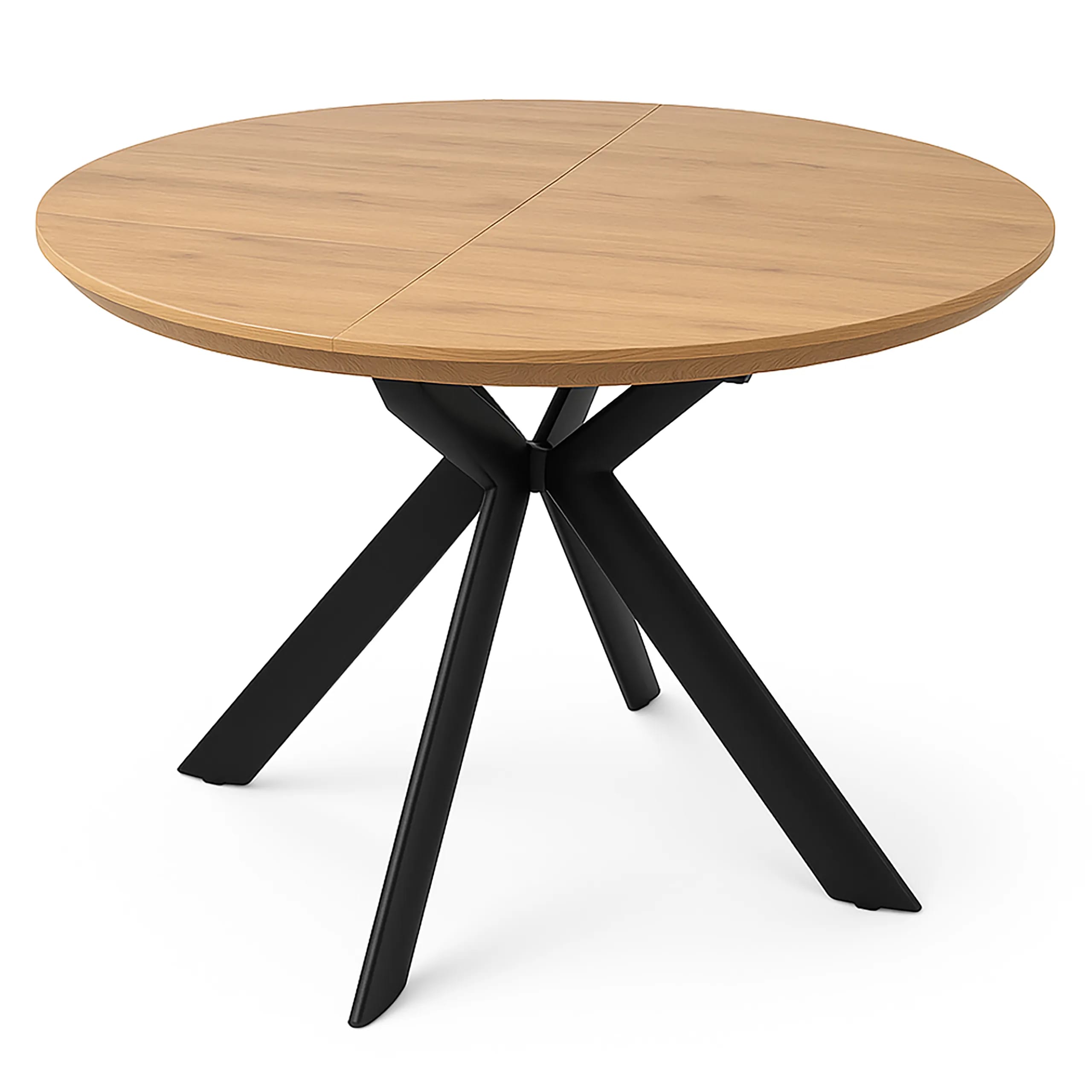 SJ212D Stół Magnus fi110-150x76cm Dąb – zdjęcie 1