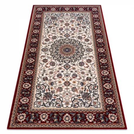 Dywan NAIN Ornament, ramka 6635/51036 beż / bordo – zdjęcie 1