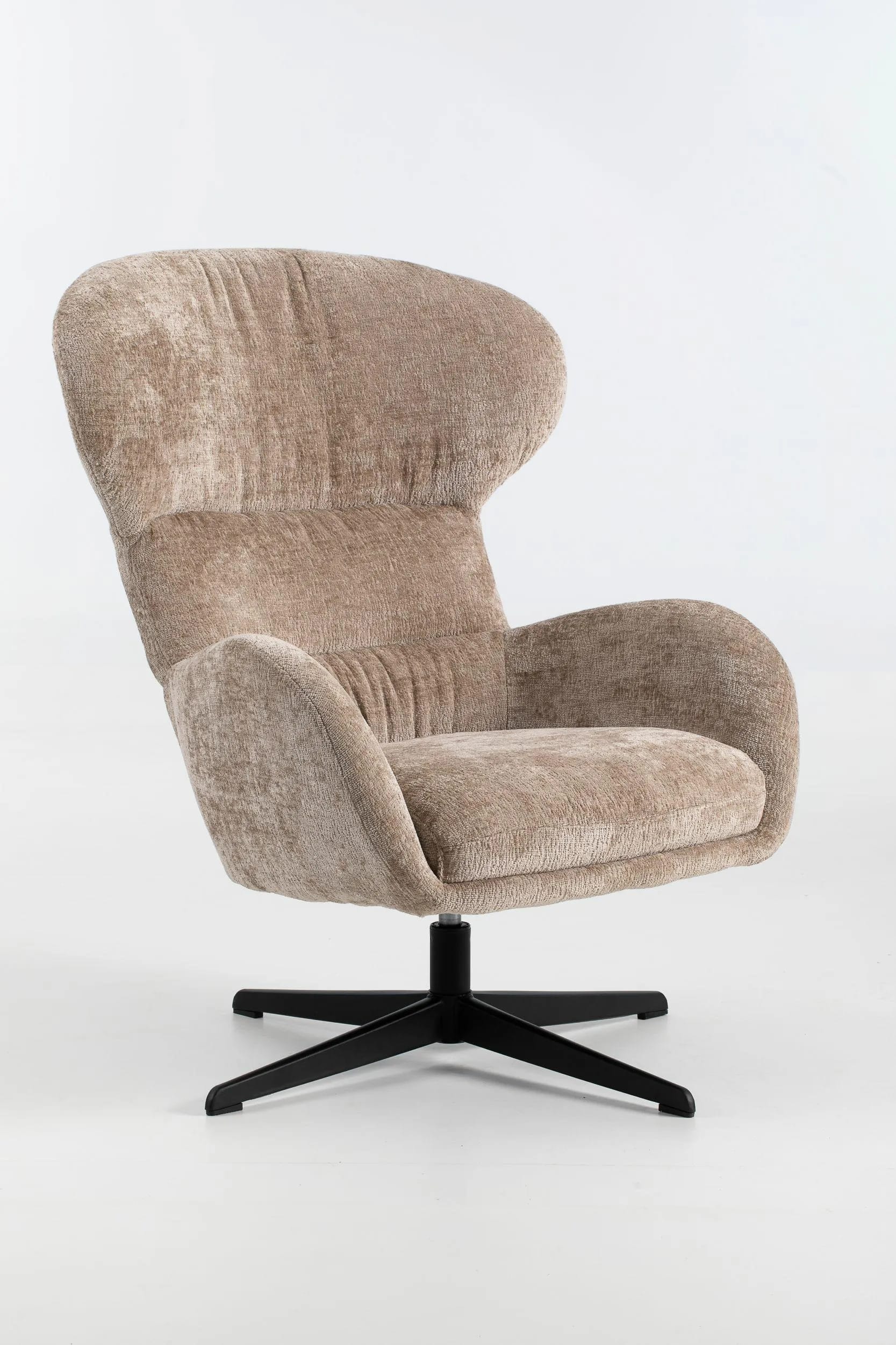 FO104 FOTEL LOUIS Szen. Taupe – zdjęcie 1