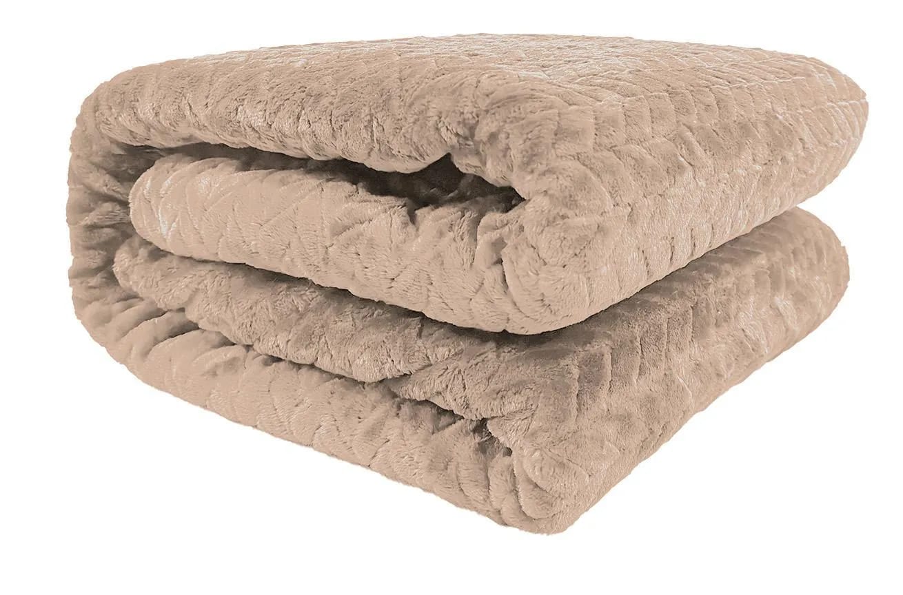 Koc Fuero Taupe – zdjęcie 1