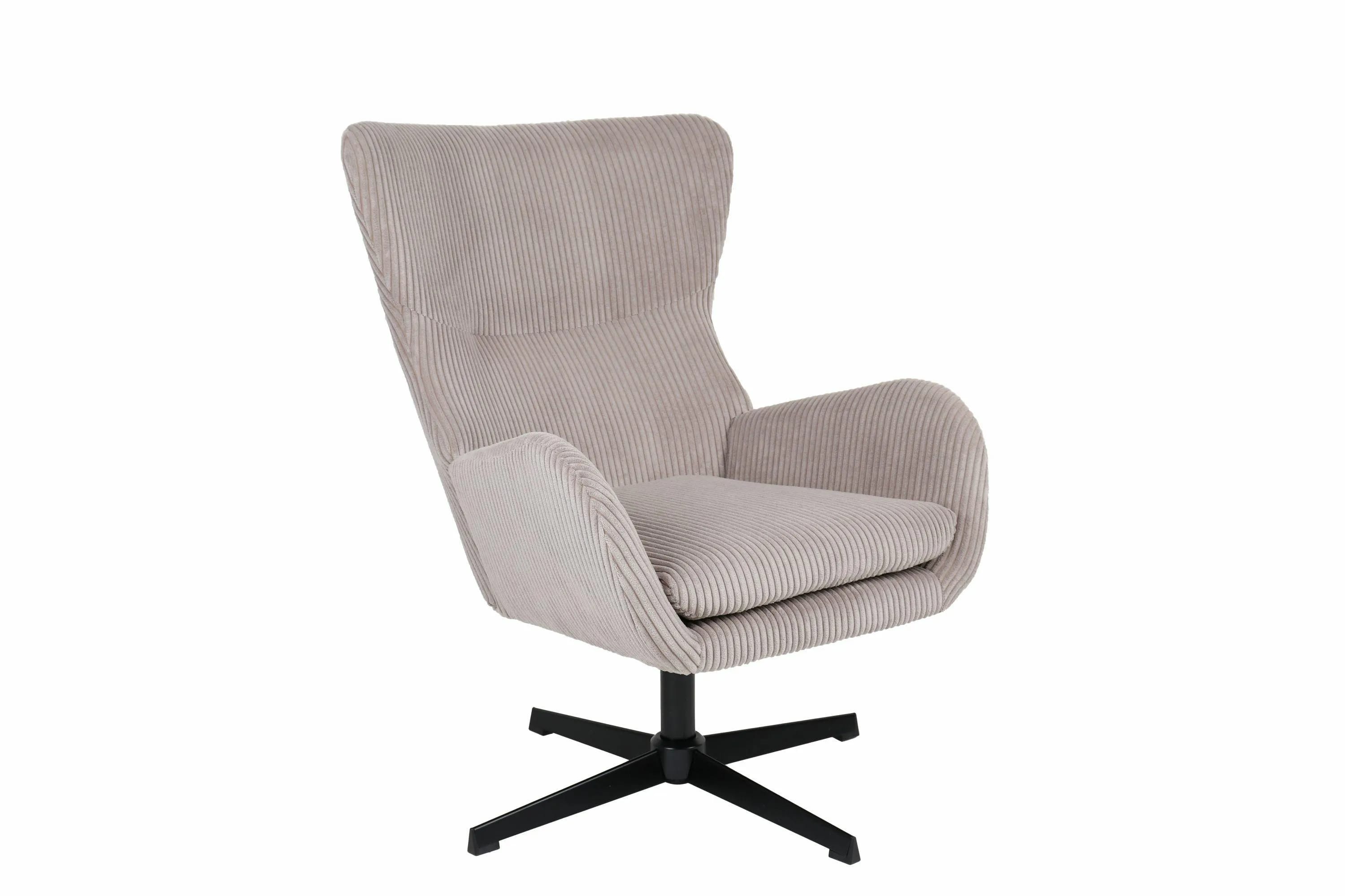 FO100 FOTEL MARTIN Sztr. Taupe – zdjęcie 1