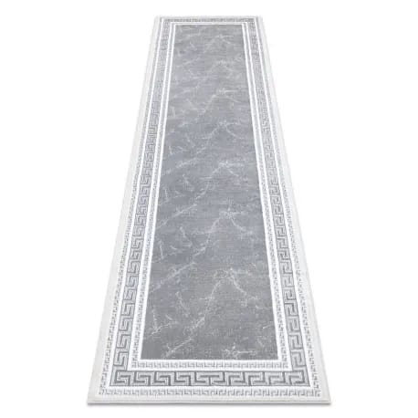 Dywan, Chodnik GLOSS nowoczesny 2813 27 stylowy, ramka, grecki szary - 2 GATUNEK – zdjęcie 1