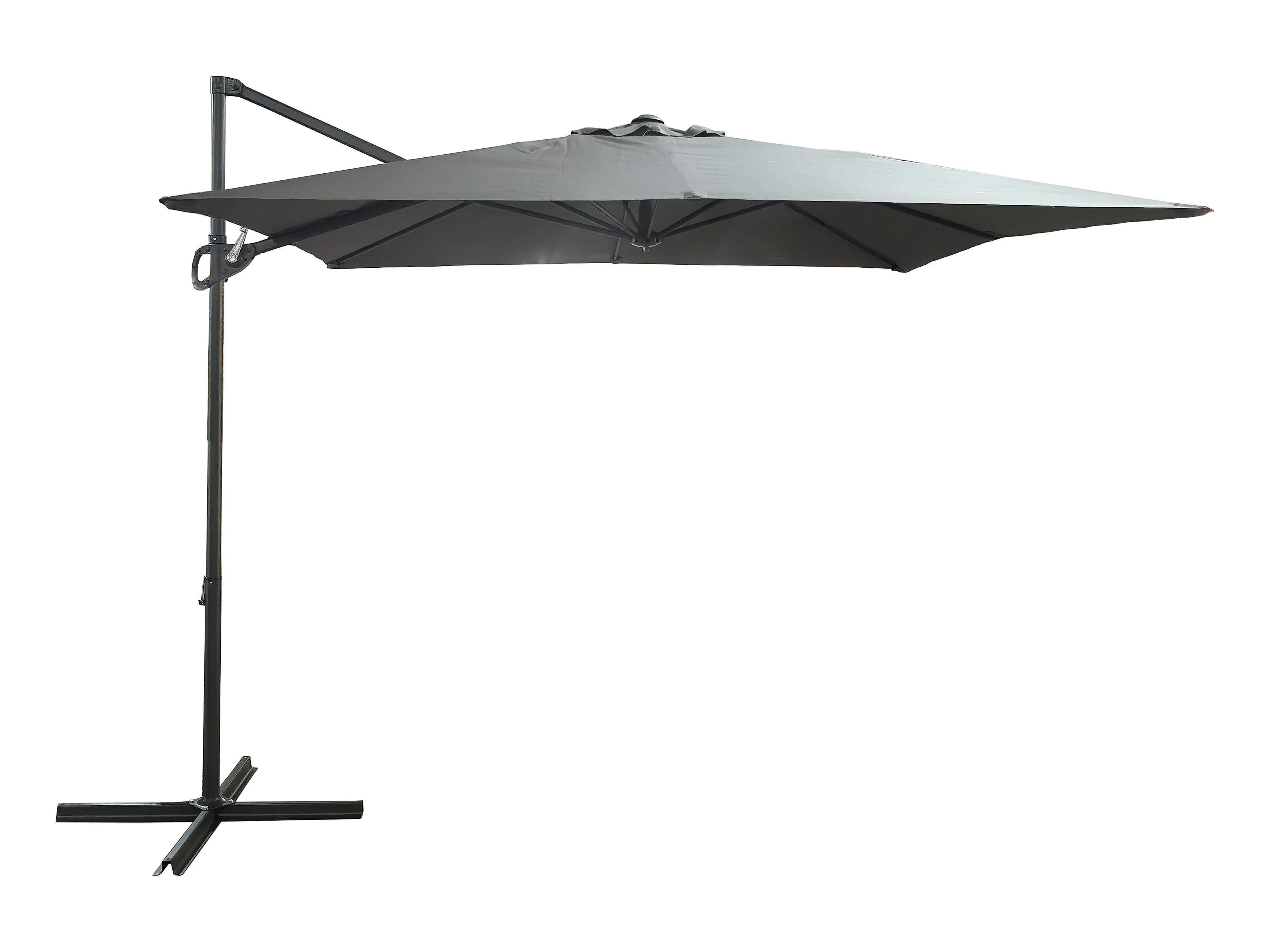 Parasol SEATTLE c.szary śr.2,5m + – zdjęcie 1