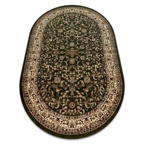 Dywan ROYAL ADR owal wzór 1745 zielony – zdjęcie 1