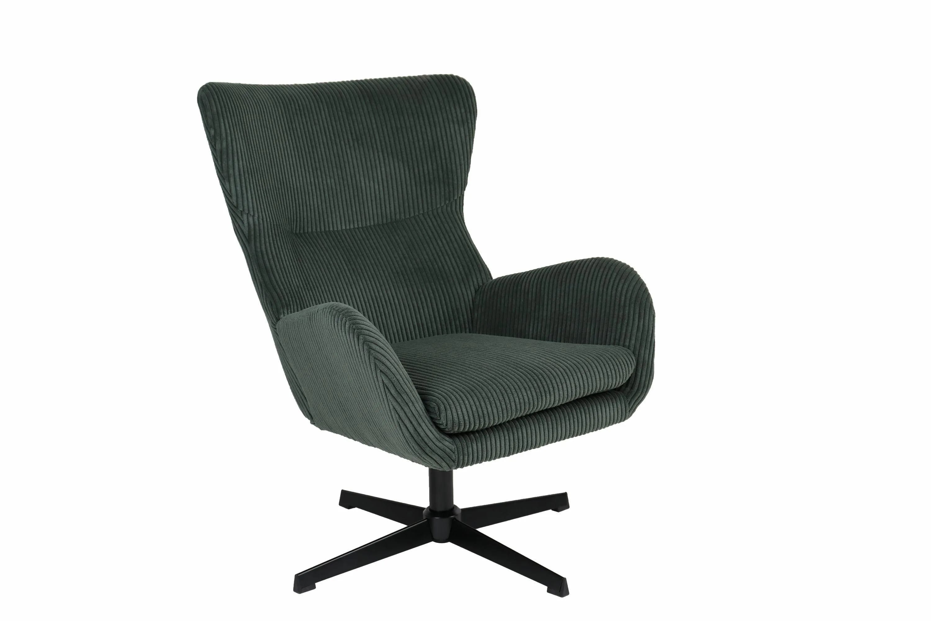 FO100 FOTEL MARTIN Sztr. Zielony – zdjęcie 1