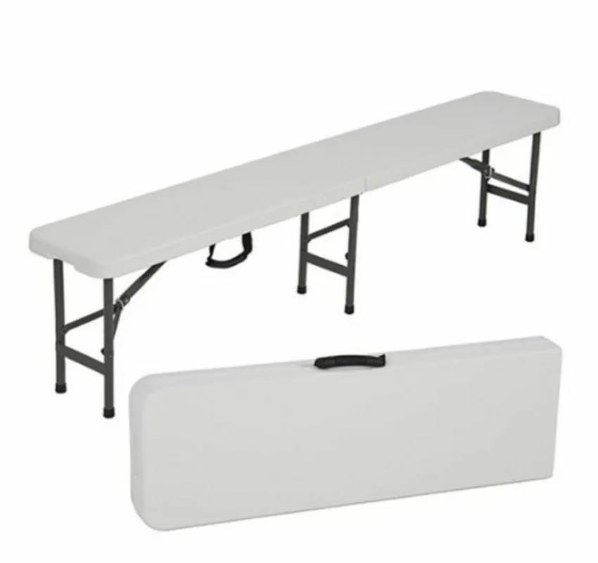 Ławka cateringowa PARTY 181x30x43 biały – zdjęcie 1