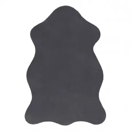 Dywan NEW DOLLY skórka G4337-2 szary antracyt IMITACJA FUTRA KRÓLIKA – zdjęcie 1