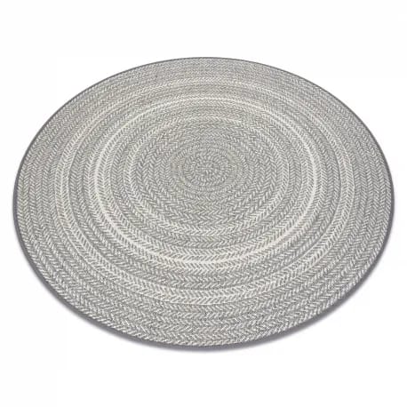 Dywan koło SZNURKOWY SIZAL FLAT 48837637 Boho, warkocz, plecionka – zdjęcie 1
