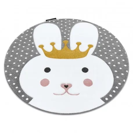 Dywan PETIT BUNNY KRÓLICZEK KRÓLIK koło – zdjęcie 1