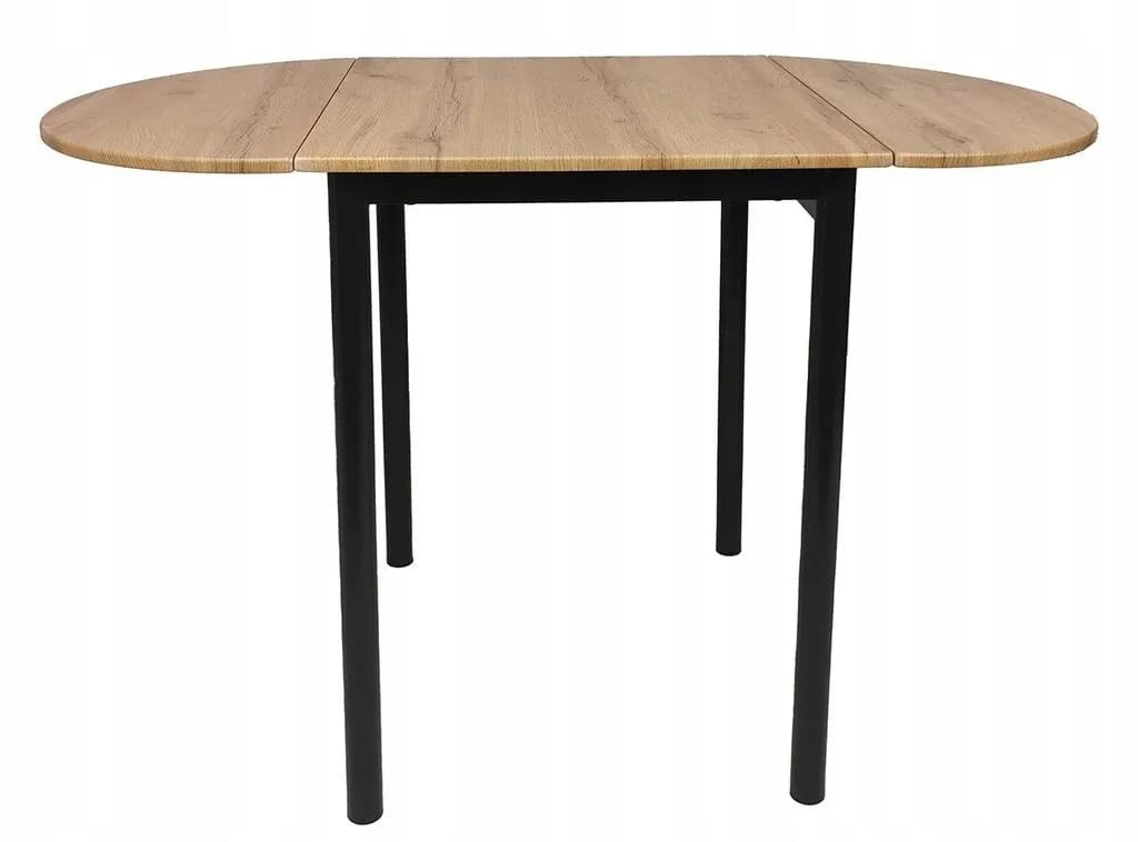 Stół owalny do jadalni kuchni dąb REIN 115(55)x76x60 cm – zdjęcie 1