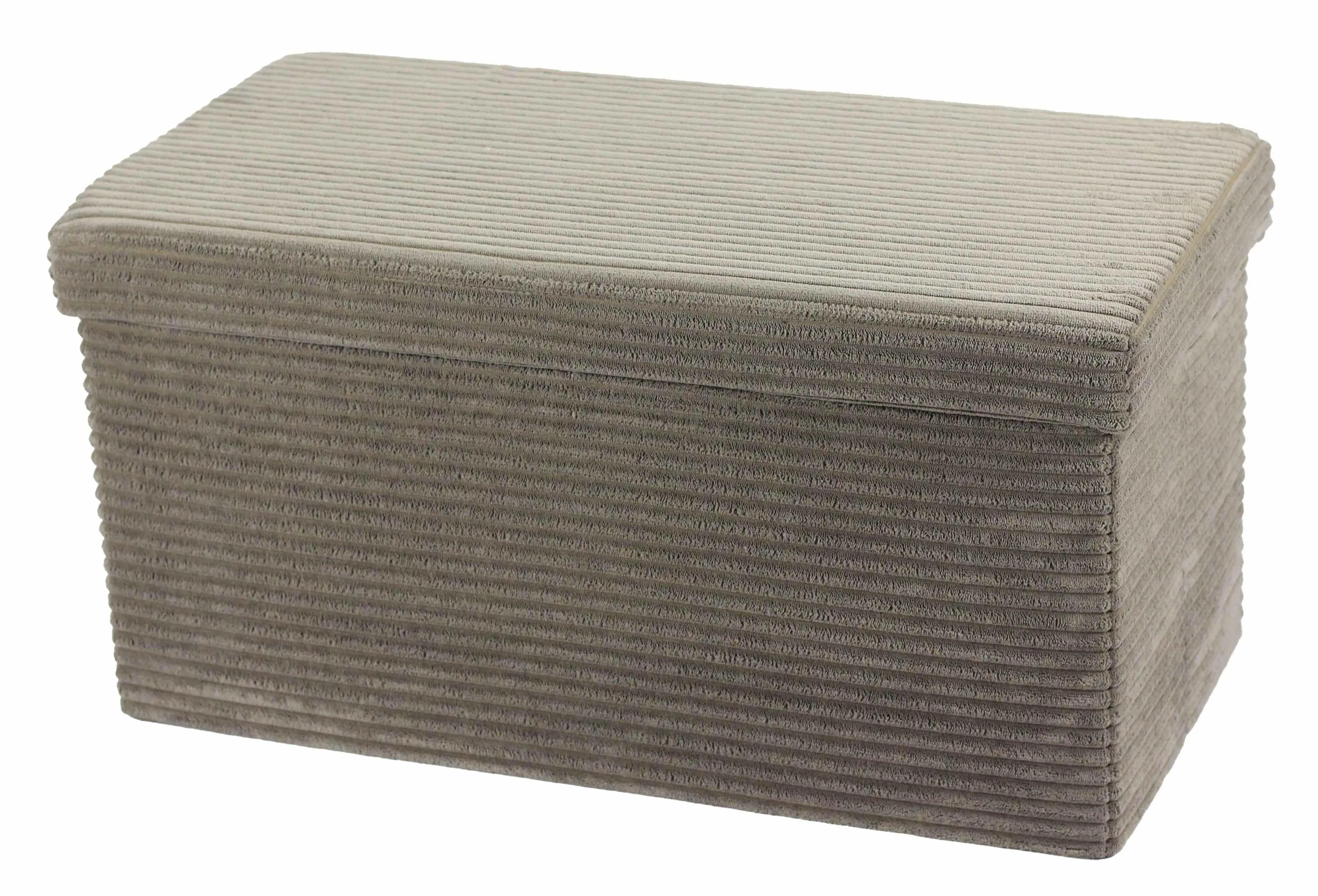 Pufa LAMPAS DUO 60x30x30cm Brąz – zdjęcie 1