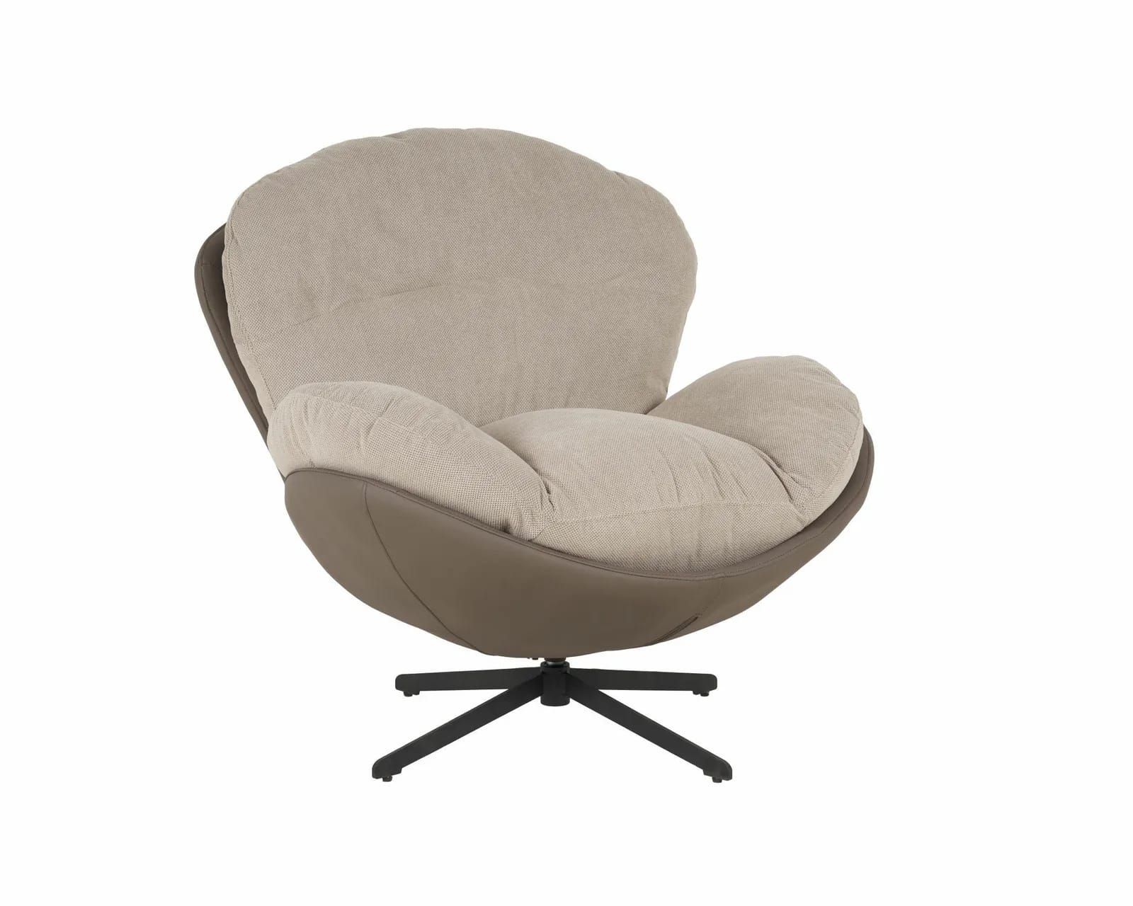 Fotel CALEB 3D taupe – zdjęcie 1