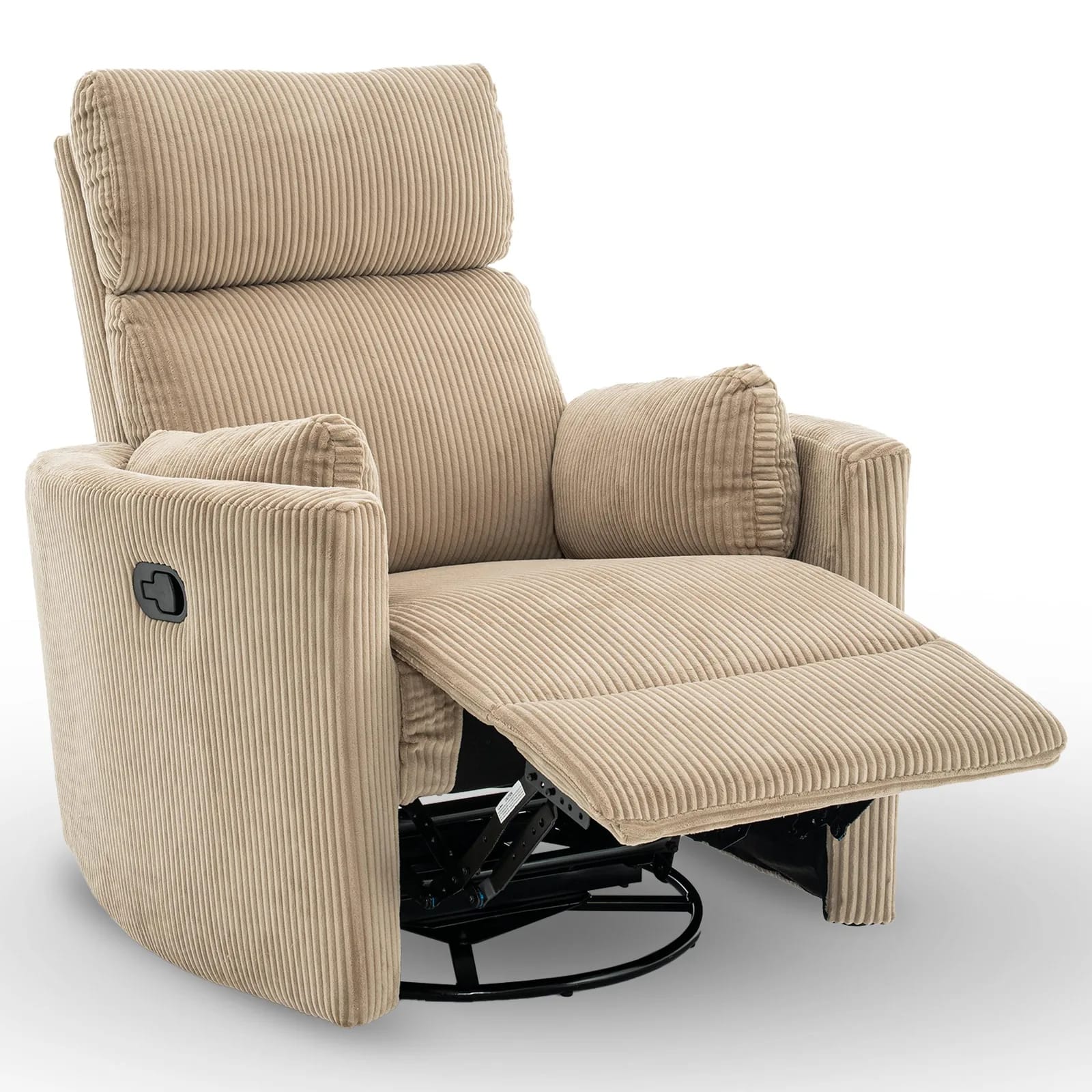 FW103 FOTEL KING Sztr. C. beż Recliner – zdjęcie 1