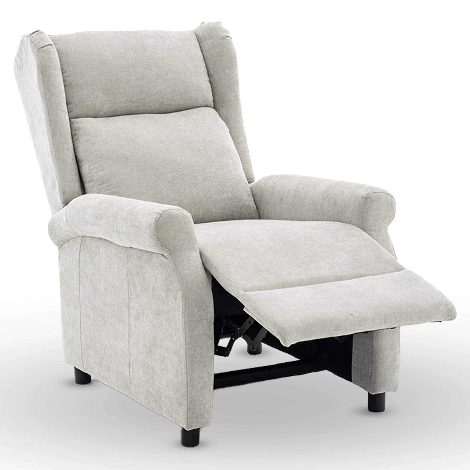 Fotel szenil recliner KONRAD szary – zdjęcie 1