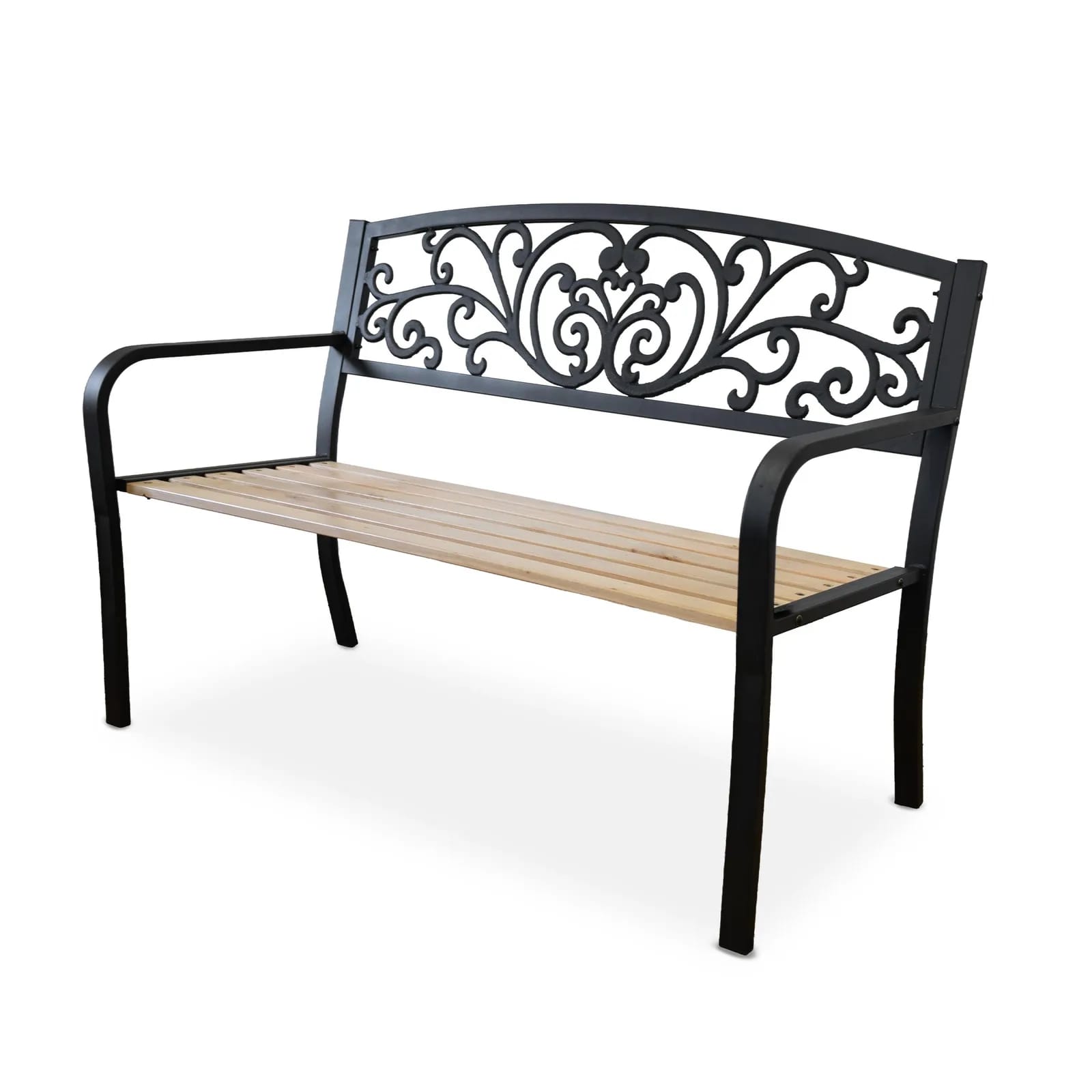 Ławka ogrodowa ROBIN 127×58×83 cm – zdjęcie 1