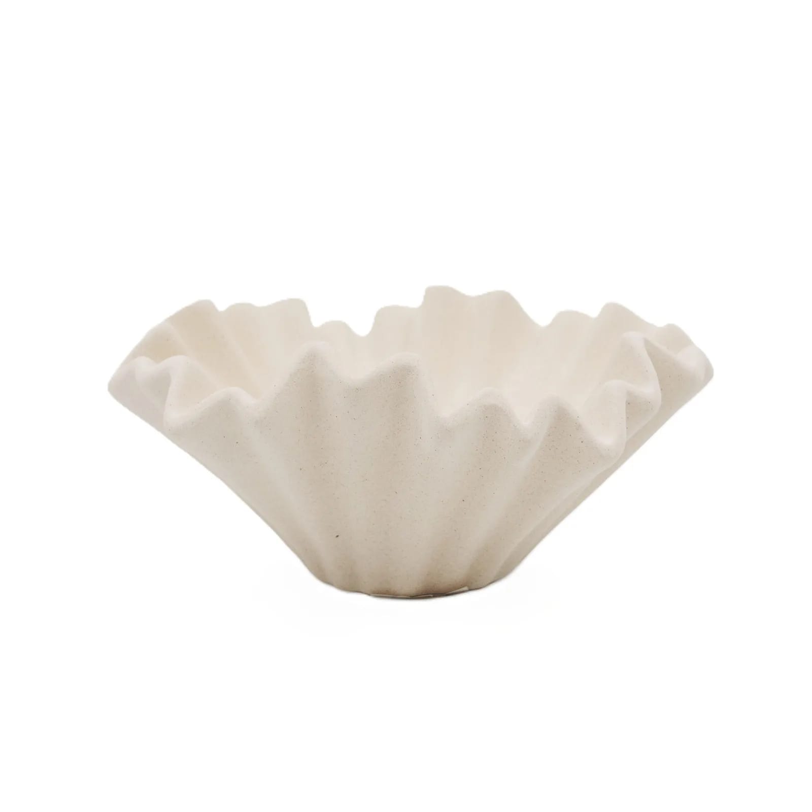 Patera ceramiczna ozdobna 3 beż 23,8x11cm – zdjęcie 1
