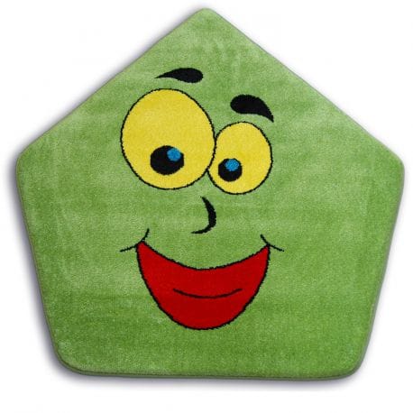 Dywan PAINT pięciokąt - 1553 green – zdjęcie 1