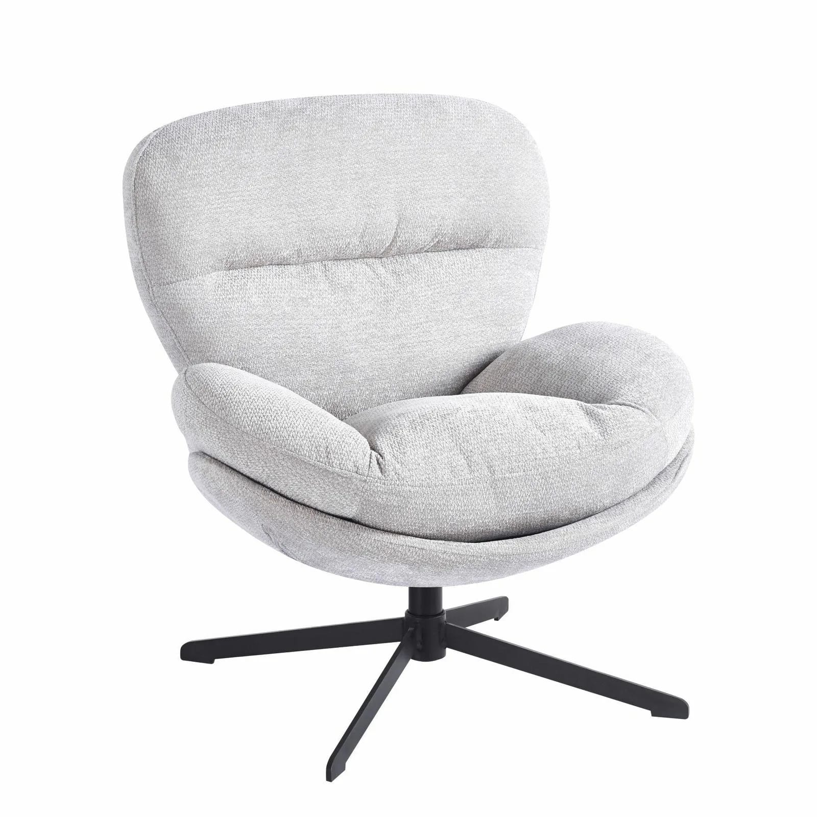 FO107 Fotel Nest SZEN. Szary – zdjęcie 1